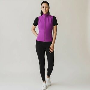 Eddie Bauer - Pink Lambs Wool Blend Vest - Size Small